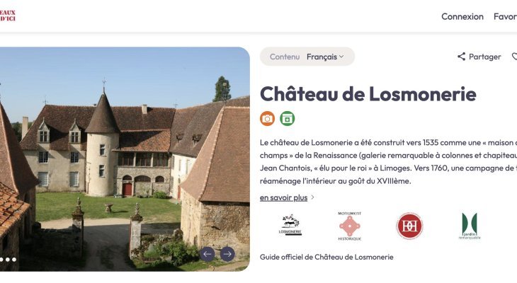 Une nouvelle plateforme de découverte des sites historiques