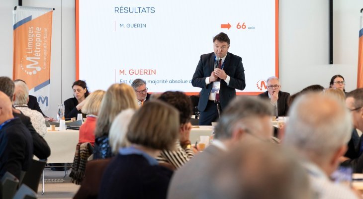 Limoges Métropole : coup double pour Guillaume Guérin