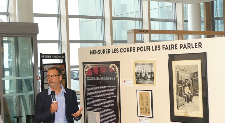 Alphonse Bertillon a posé ses instruments à la BFM