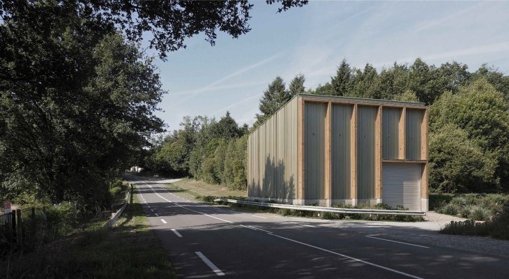 Une unité de production hydro-électrique à Beaune-les-Mines