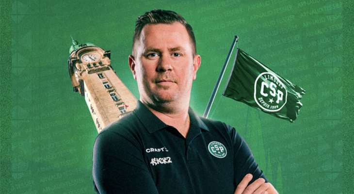 Arnaud Tessier reste l'entraîneur du Limoges CSP