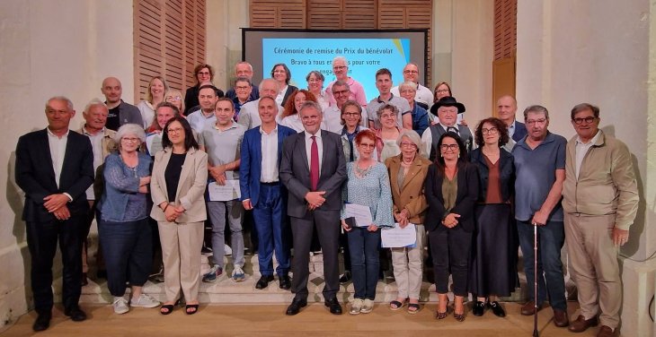 20 bénévoles récompensés