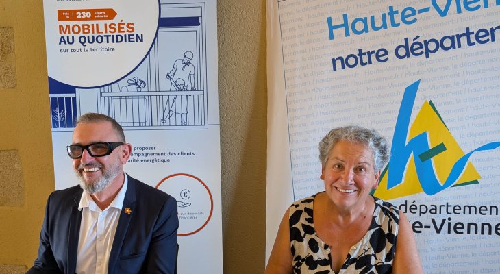 EDF et le Département de la Haute-Vienne s'engagent pour la solidarité énergétique