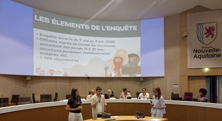 Quel bilan pour la 2e promo du Conseil régional des jeunes de Nouvelle-Aquitaine ?
