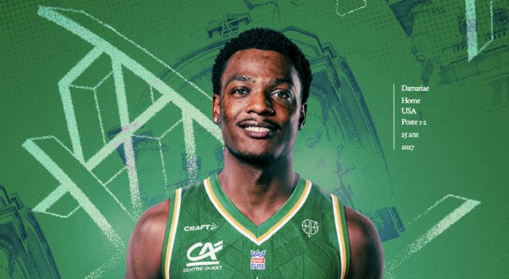DJ Horne, nouveau joueur du Limoges CSP
