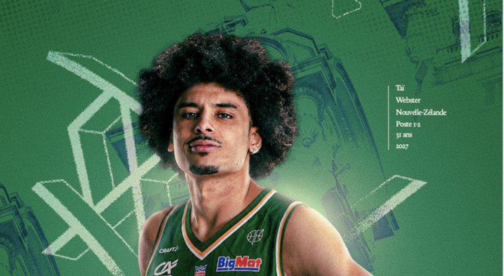 Le Limoges CSP engage Tai Webster
