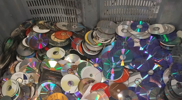 Opération Redisco : bilan encourageant pour la première collecte de disques
en déchèterie