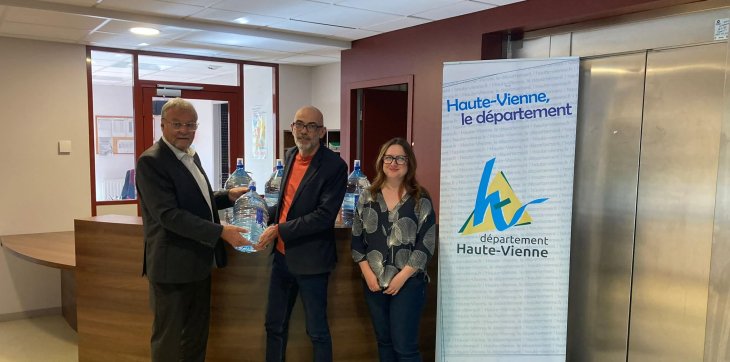 Le Département accompagne les Haut-Viennois confrontés aux restrictions d'eau