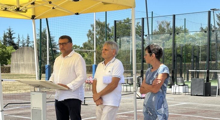 Saint-Junien dispose enfin d'un terrain de padel