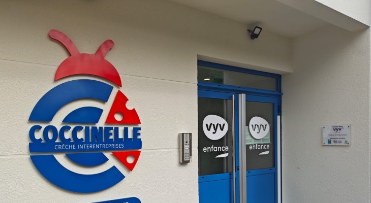 La crèche interentreprises Coccinelle est ouverte