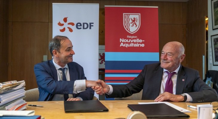 La Région et EDF renouvellent leur partenariat au service de la transition énergétique