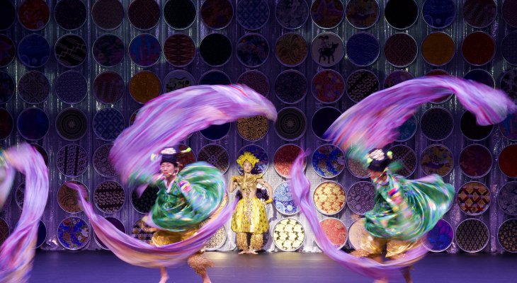 Une rencontre avec l'Asie, dans une joyeuse explosion de couleurs