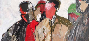 André Rougeot et Sophie Helme-Guizon sur les cimaises