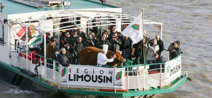 Des prés limousins au Jardin du Luxembourg à Paris