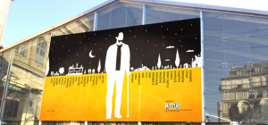 Clélia, originaire de Saint-Junien, mis en lumière Gare du Nord