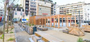 Un jardin éphémère place de la République