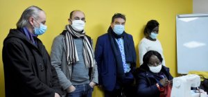 Enedis soutient Varlin Pont Neuf dans la confection de masques