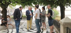 Une fresque pérenne sur le sol de la placette Fleurus