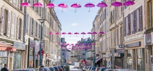 A Limoges, du rose, du rose, rien que du rose...