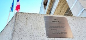 Hommage : le parvis Samuel Paty inauguré au Rectorat