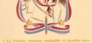 Affiches et supports de la propagande vichyste