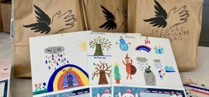 Des calendriers aux résidents de l'Ehpad Marcel Faure