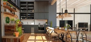 Cuisine : optez pour des murs de rangement (Dossier spécial habitat)