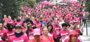 Une armée rose dans les rues de Limoges