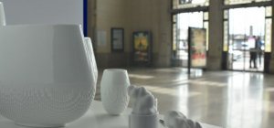 Vitrine des excellences à la gare des Bénédictins à Limoges