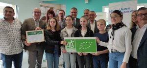 Le collège Langevin reçoit le label « établissement bio engagé »