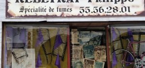 Les commerçants de Saint-Léo en jaune et violet (supplément spécial Tour de France)