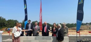 Le chantier de la salle d'athlétisme couverte a « officiellement » démarré