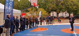 Trois terrains de basket-ball 3x3 rénovés