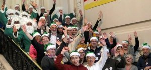 Attention, les Pères Noël Verts arrivent !