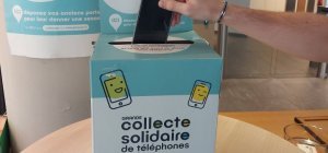 Collecte solidaire de téléphones portables