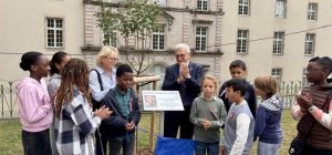Le square Jacques-Chirac à Limoges inauguré