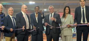 Marie-José Pérec inaugure  son  stade