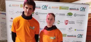 Charles Laporte-Many et Juline Pagé, les meilleurs Jeunes Bergers du Limousin