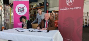 La Région Nouvelle-Aquitaine et les Restos du Coeur ont signé une convention unique en France