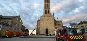 Il n'y avait pas d'incendie à la cathédrale Saint-Etienne !