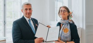 Benoît Sadry a reçu la Croix de Chevalier de l'Ordre du Mérite allemand