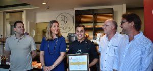 Dylan Chatain reçoit le titre d'Artisan Gourmand