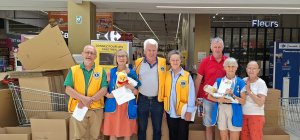 Les Lions Clubs de la Haute-Vienne répondent aux appels des sinistrés des incendies de Gironde